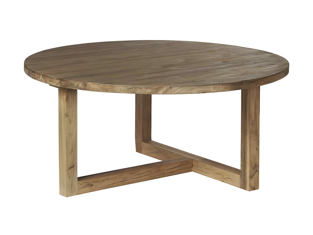 Coffee table in solid recycled teak QMLA08171