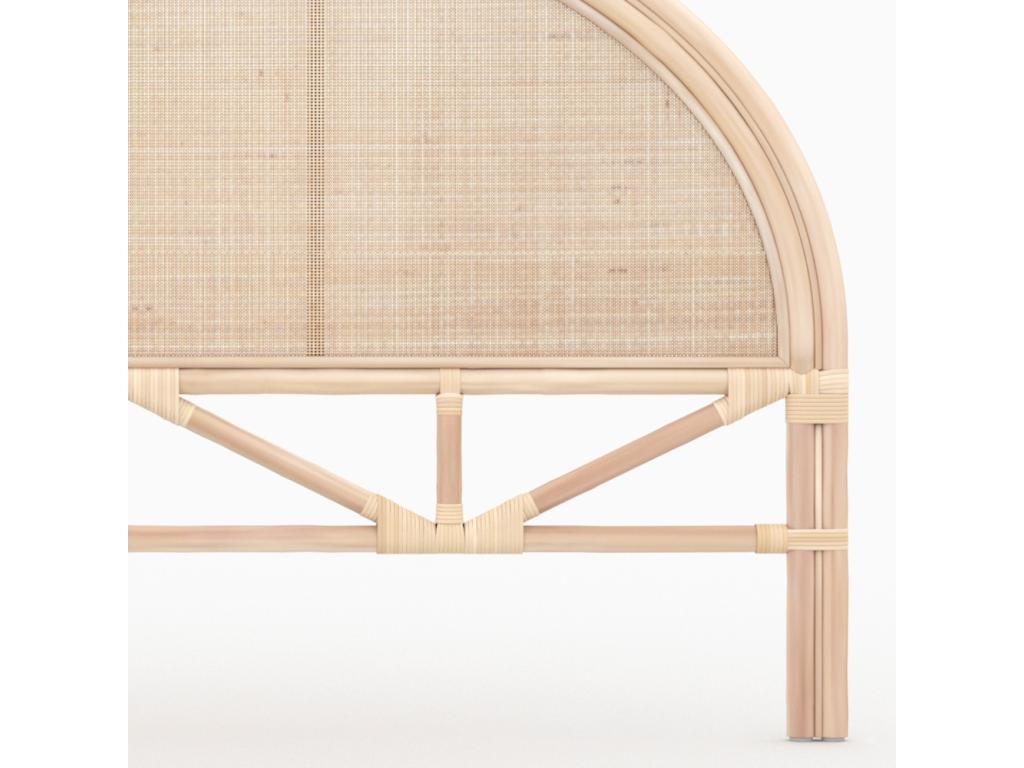 Natural rattan headboard 160 cm - Chicyla JKCO66987