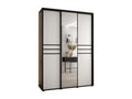 Domopure 11 Sliding Door Wardrobe 235.2/180/60 3 Doors SONW90198
