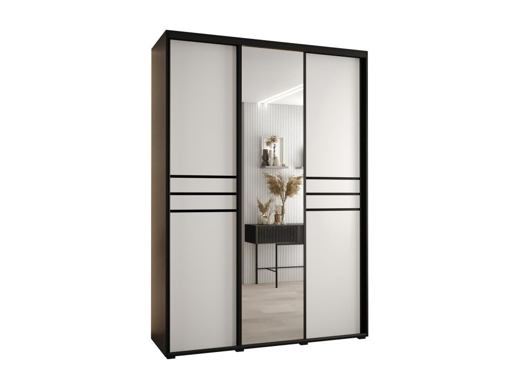 Domopure 11 Sliding Door Wardrobe 235.2/180/60 3 Doors SONW90198