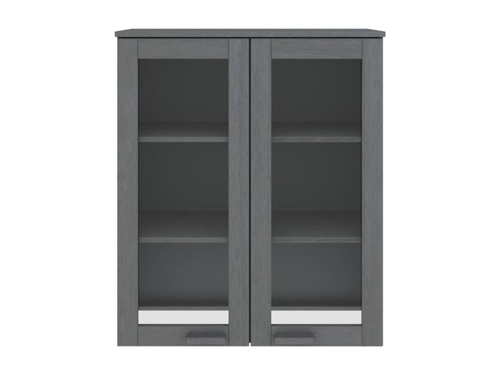 Chicyla Dark Grey Buffet Top 85x35x100 cm Pine Wood MNGB28502