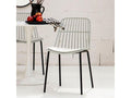 Domopure TKFY50278 Grey Plastic Outdoor Chair 45x82 cm