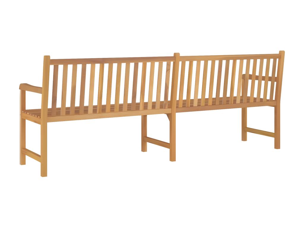 Garden bench 228 cm solid teak wood HDUR90970