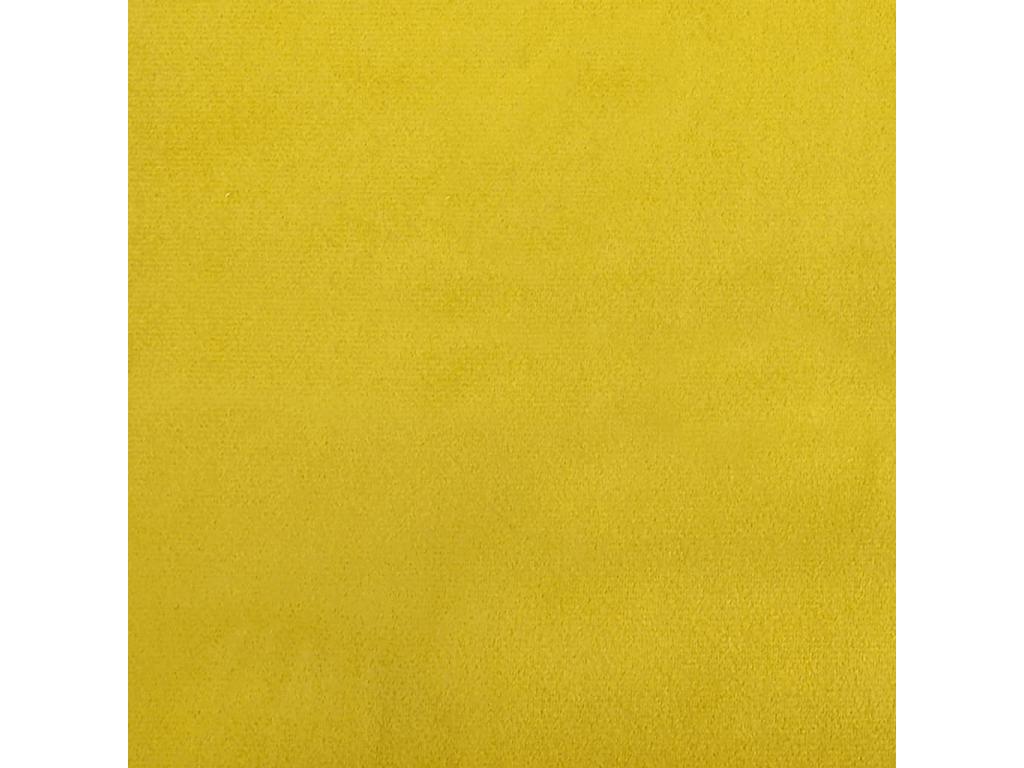 2-piece sofa set with yellow velvet cushions GXDL01218