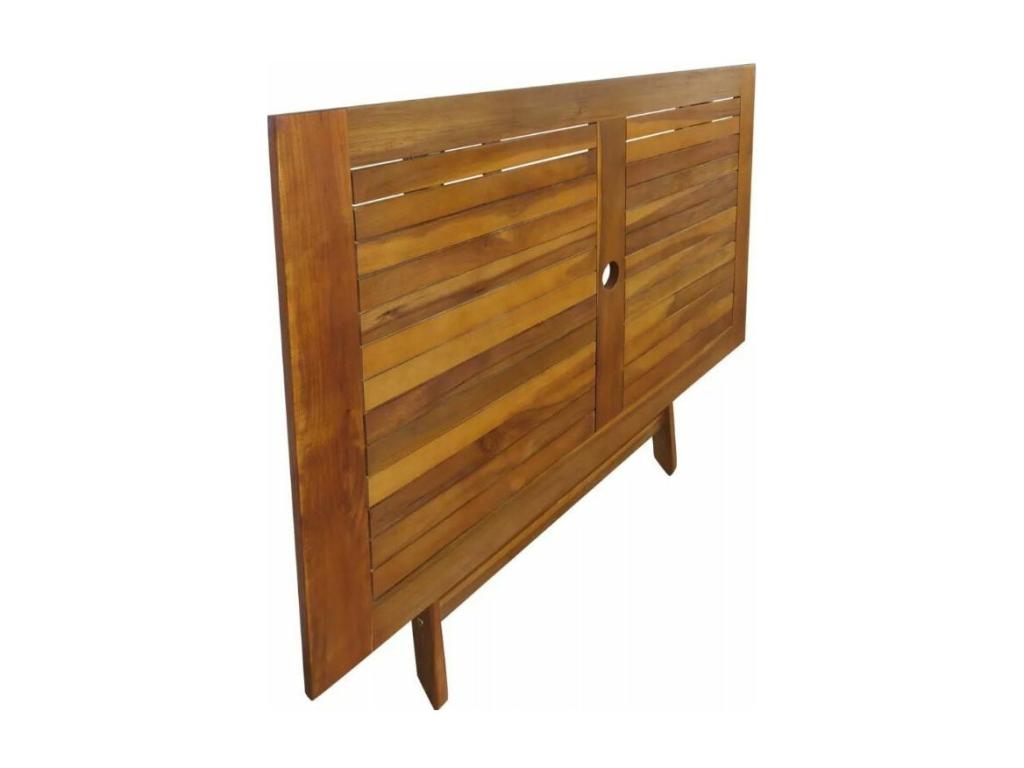 Rectangular table and 6 garden chairs Domopure light Domopure BRRN48057