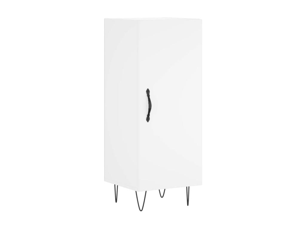 White high sideboard 34.5x34x180 cm Engineered wood