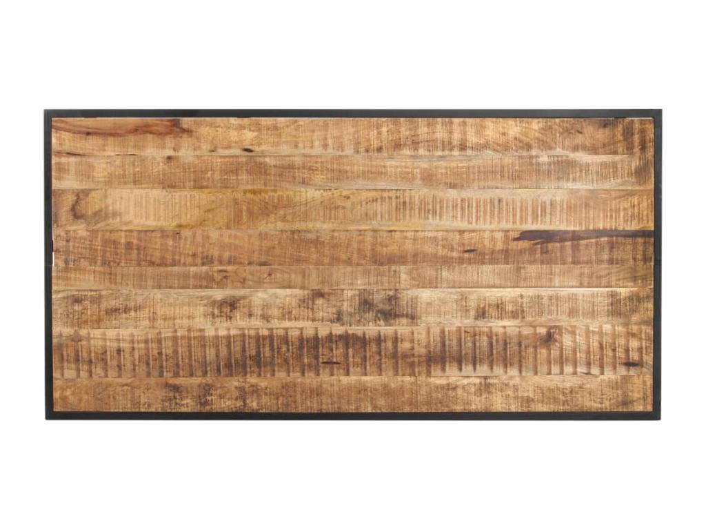 Dining table 140 cm Raw mango wood NYOA40207