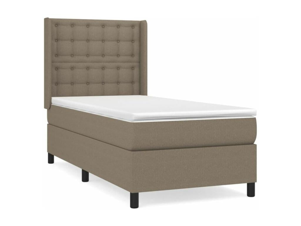Domopure bed base with Domopure 80x200 mattress, fabric IGDE22780