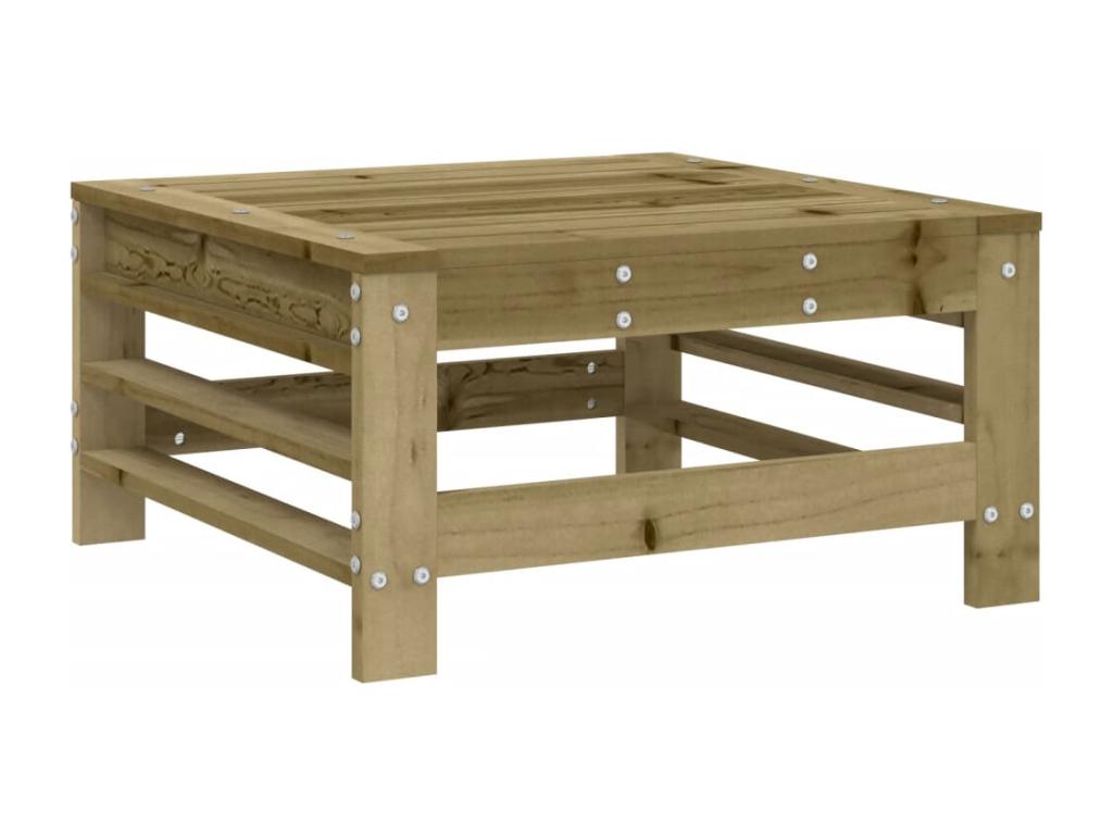 9-piece garden furniture set in impregnated pine wood GUYX07708