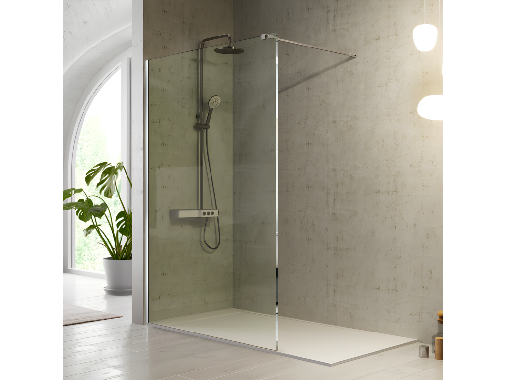 FRESH 110cm Fixed Shower Screen BNRP88328