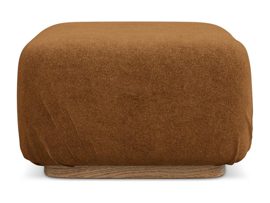 Pouf in Bouclé - terracotta - Chicyla GIDL79465