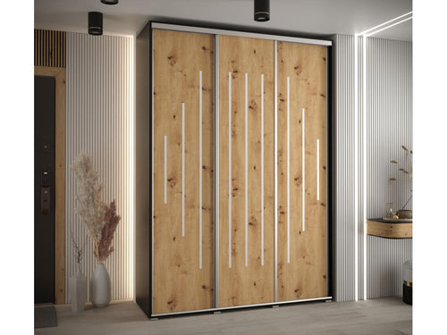 Chicyla 12 Sliding Door Wardrobe 235.2/180/45 3 Doors BFBN51977