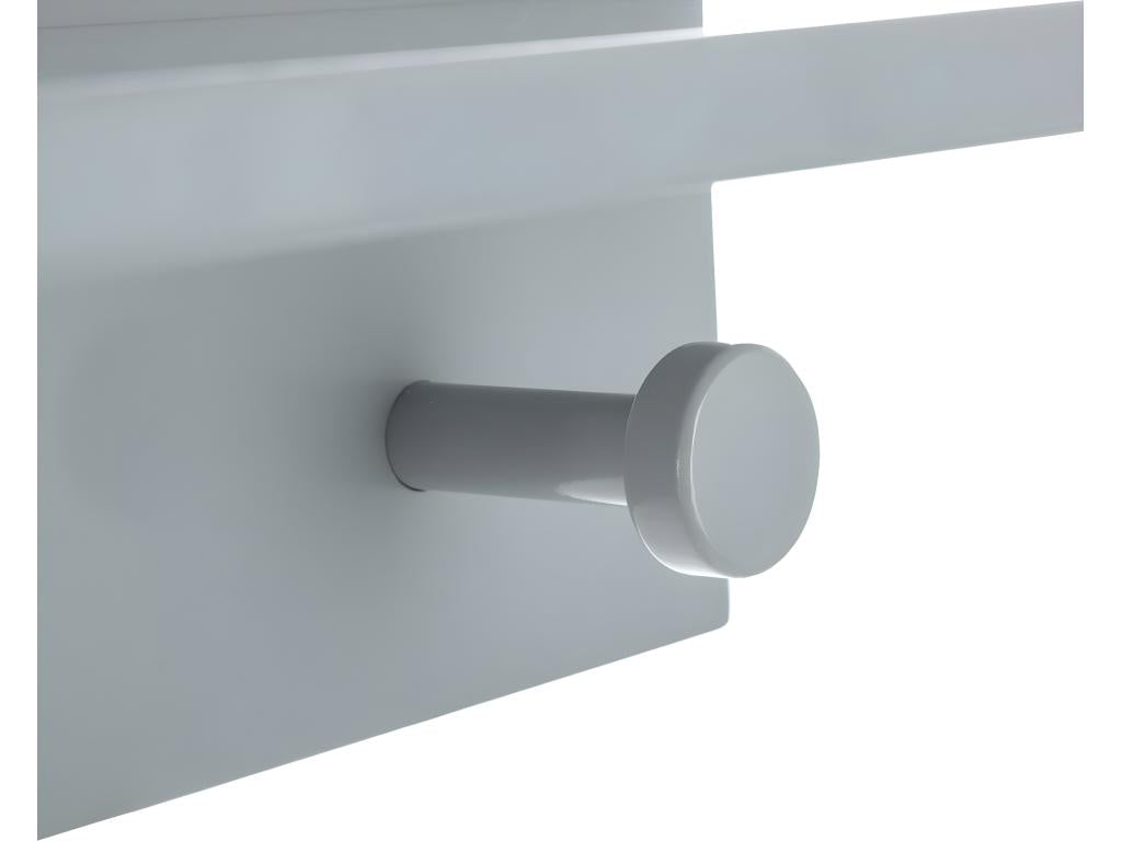 Domopureère Children's Cloud Grey 4 Hooks with Shelf JANO68544