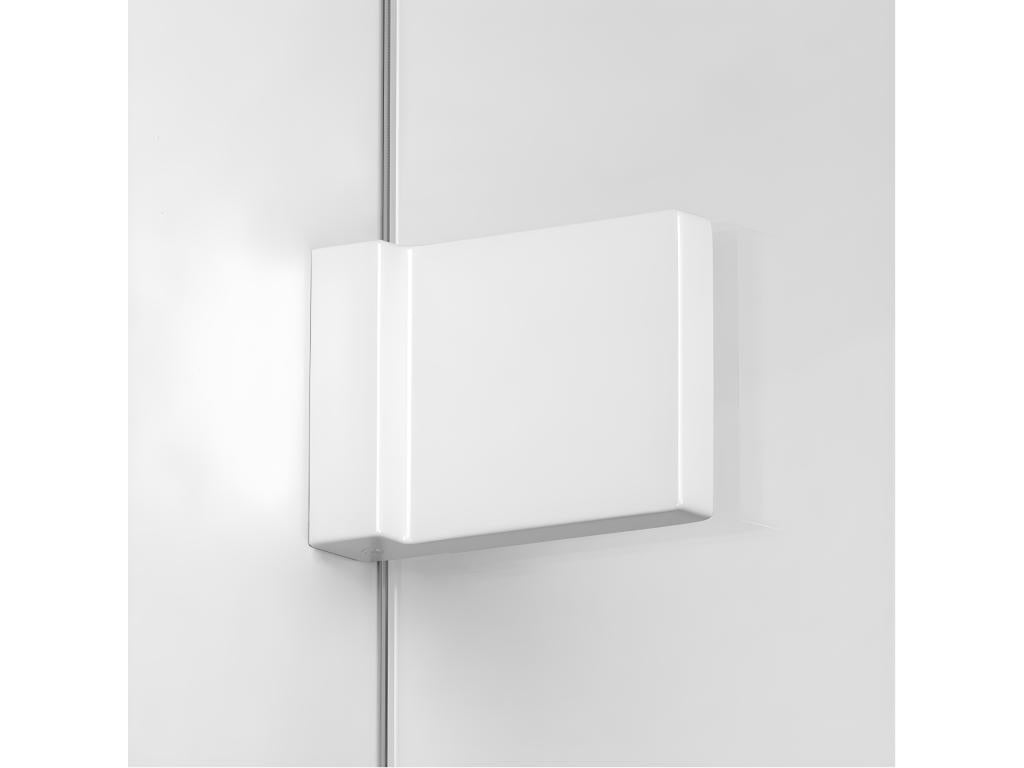 Chicyla WHITE 90cm White Walk-in Shower Enclosure BFFE10372