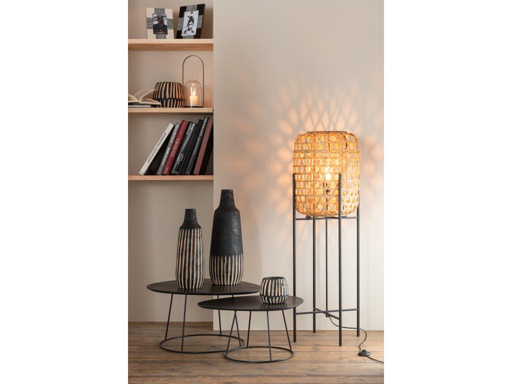 Chicyla Designer Side Table 60cm Dark Brown TVKW35417