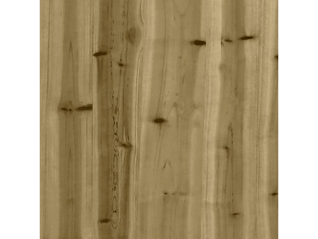 9-piece garden furniture set in impregnated pine wood GUYX07708