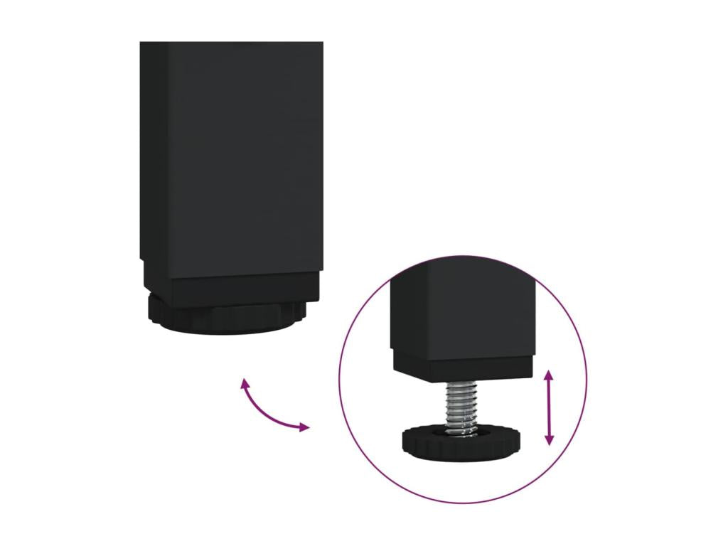 Chicyla console table, grey, 200x28x80.5 cm, engineered wood, QTSF59947