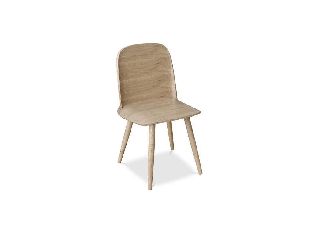 Wooden dining chair - Scandinavian style - Natural wood furniture
