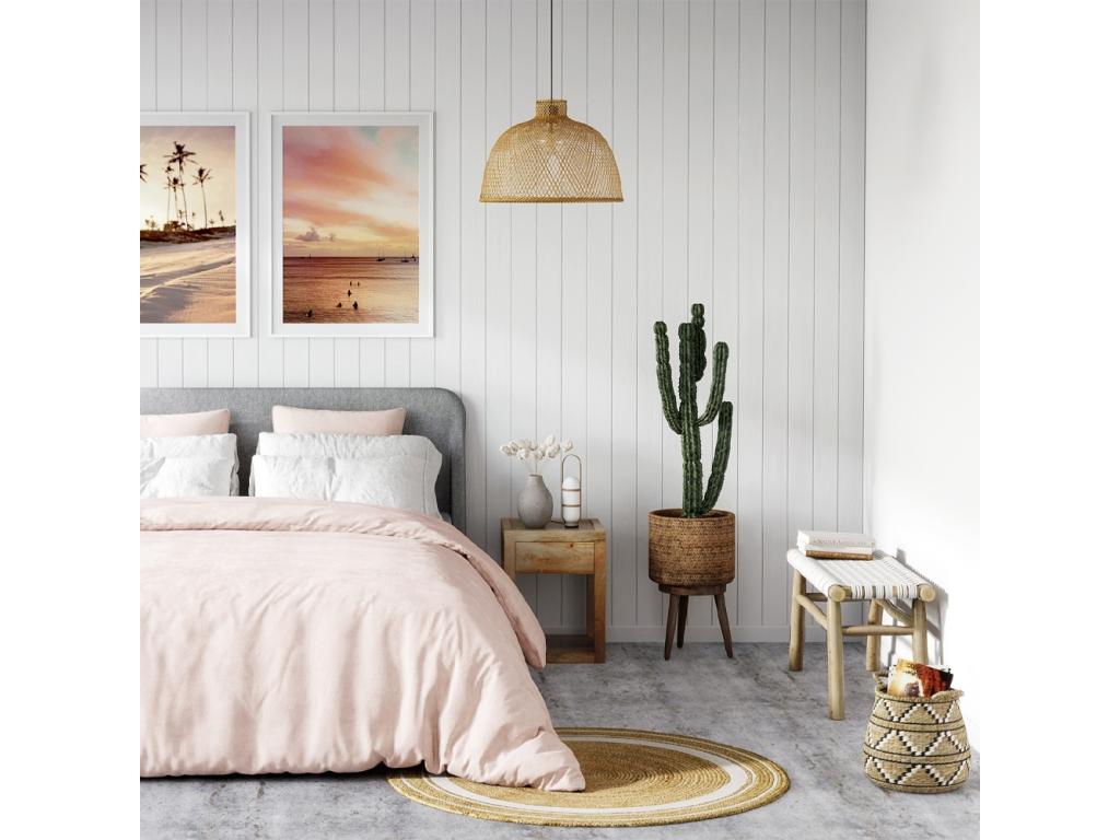 Chicyla WUJX79608 Mango Wood Bedside Table with 1 Drawer