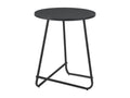 Chicyla round side table 55x45 cm black Chicyla IUIQ82739