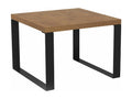 Chicyla 109 Coffee Table Lancelot Oak - Black 44x60x60cm Laminate Corner BRDO84320