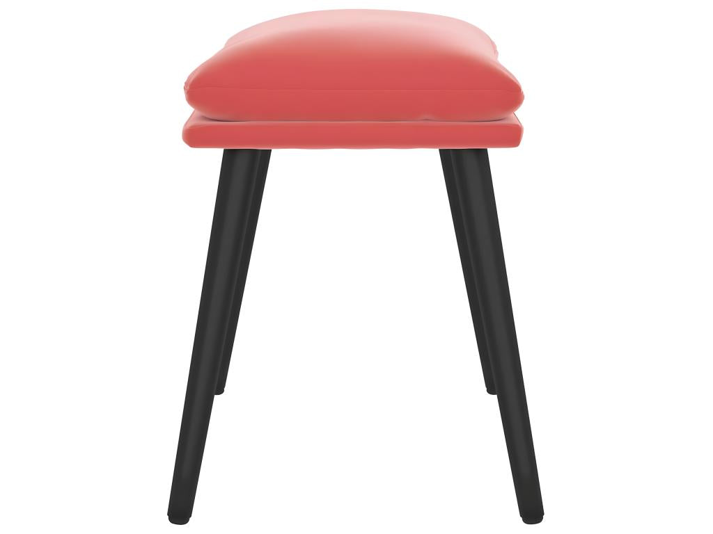 Pink Footrest 45x29.5x35 cm Velvet LDSQ95954