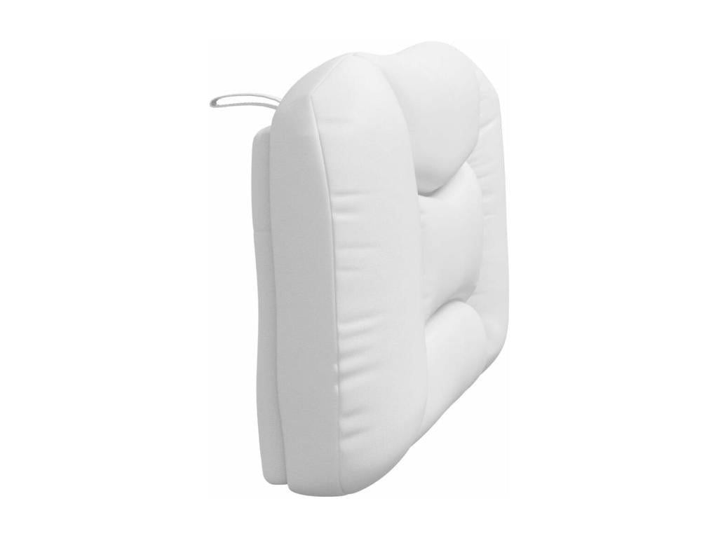 White faux leather headboard cushion, 90 cm, CXCW40903