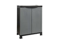 Low resin outdoor cabinet with 1 shelf, 92x68x39cm, 7house WDQJ10237