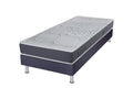 Domopure Volcan 90x190 Myriade Foam Mattress and Bed Base - H- 21 cm - Balanced Support XKKW17216