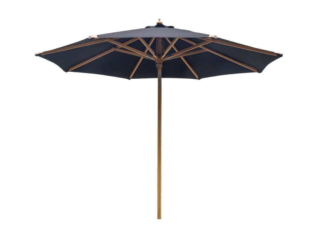 Chicyla 300cm parasol with tilt function, black. NPLX23980