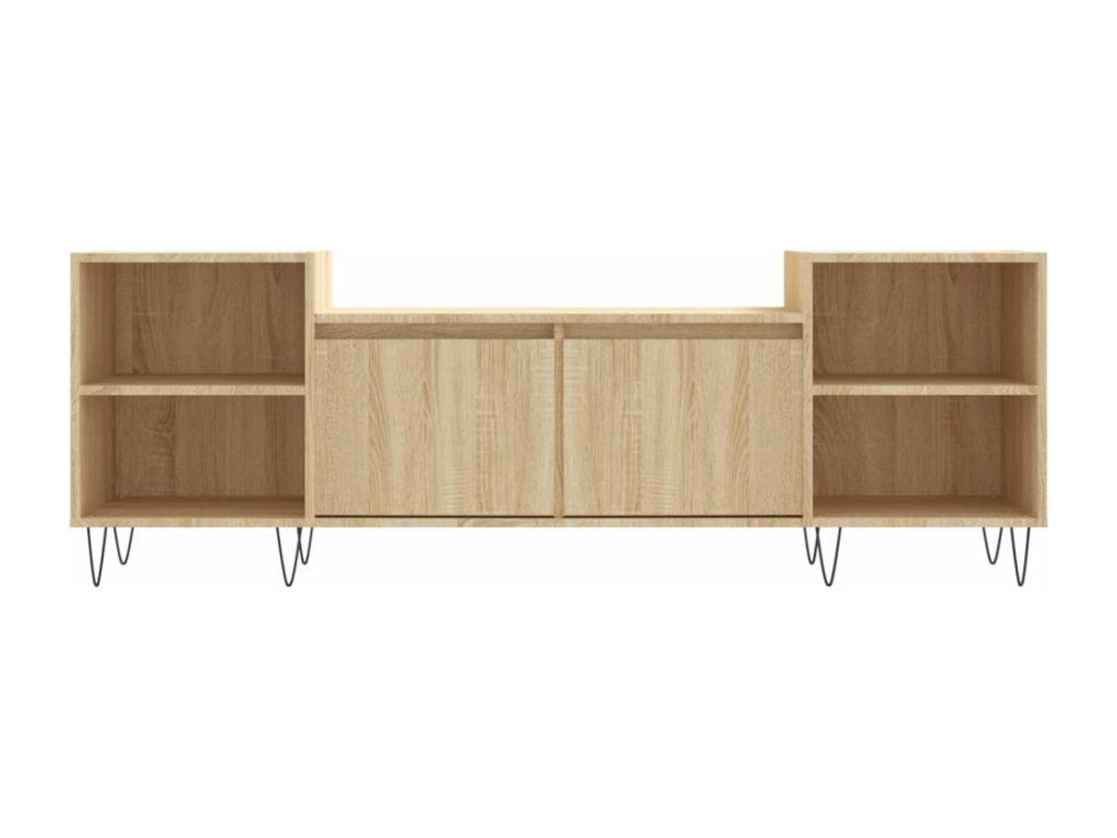 Domopure Oak TV Stand 160x35x55 cm Engineered Wood GPWE40020