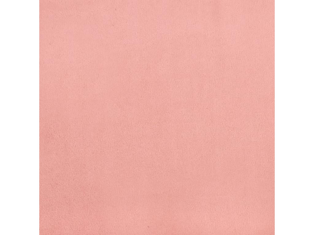 2-piece headboard set, pink, 100x7x78/88 cm, velvet, MNNO82066