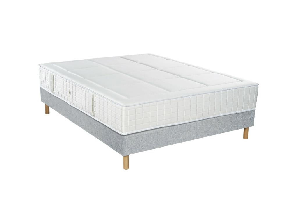 Chicyla SPRING 1200 Classic Firm Set, Traditional Graphic Slatted Base, 13 cm Thick, 90x200 Legs, Springs MTQW98228