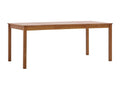 Honey brown dining table, 180x90x73 cm, pine