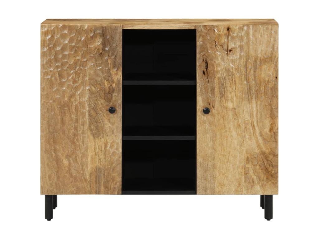 Side cabinet 90x33x75 cm solid mango wood