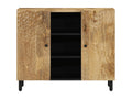 Side cabinet 90x33x75 cm solid mango wood
