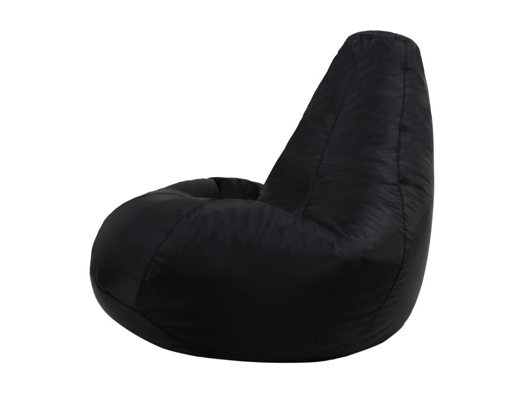 Adjustable pouf for indoor and outdoor use, black TYYG22418