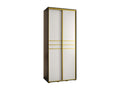 Domopure 10 Sliding Door Wardrobe 235.2/100/60 2 Doors PTYV96959