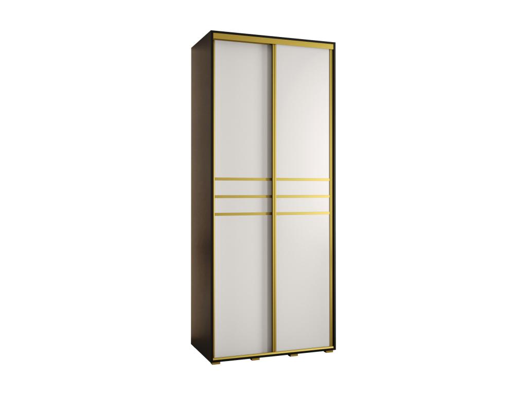 Domopure 10 Sliding Door Wardrobe 235.2/100/60 2 Doors PTYV96959