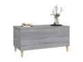 Domopure coffee table, grey, 90x44.5x45 cm, engineered wood, OFLA89080