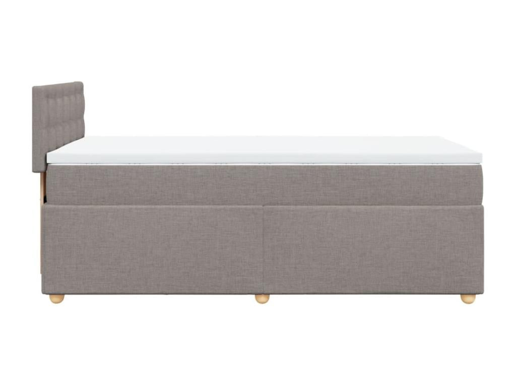 Chicyla bed base with Chicyla mattress 90x190 cm Fabric MCTA51071