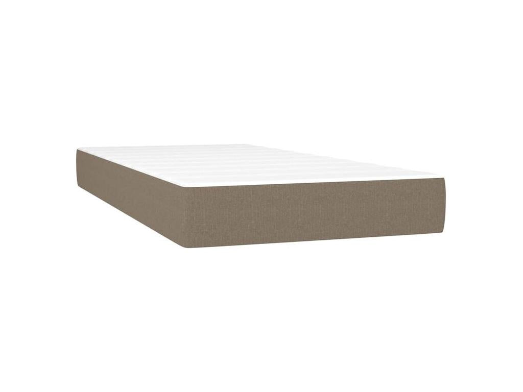 Domopure bed base with Domopure mattress 100x200 Fabric TZBY04035