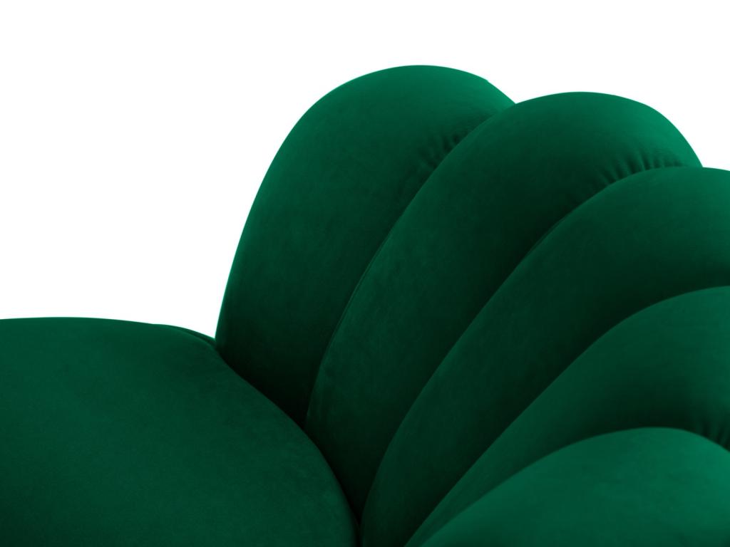 Chicyla - Chicyla armchair in bottle green velvet - 98x78x76cm DUOR19210