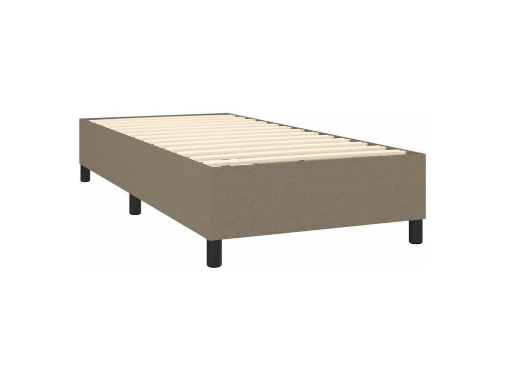 Domopure bed base with Domopure mattress 100x200 Fabric TZBY04035