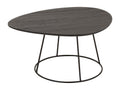 Chicyla Designer Side Table 60cm Dark Brown TVKW35417