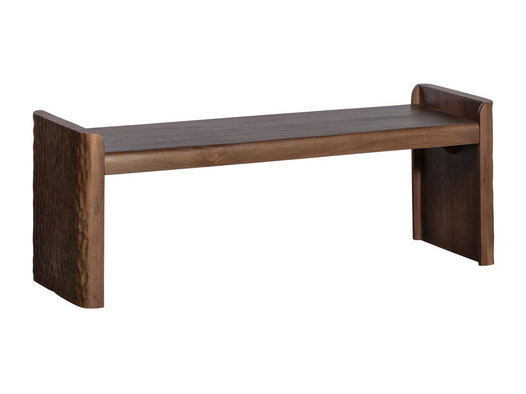 Prop - Wooden bench L120cm - Dark wood YBNP58598