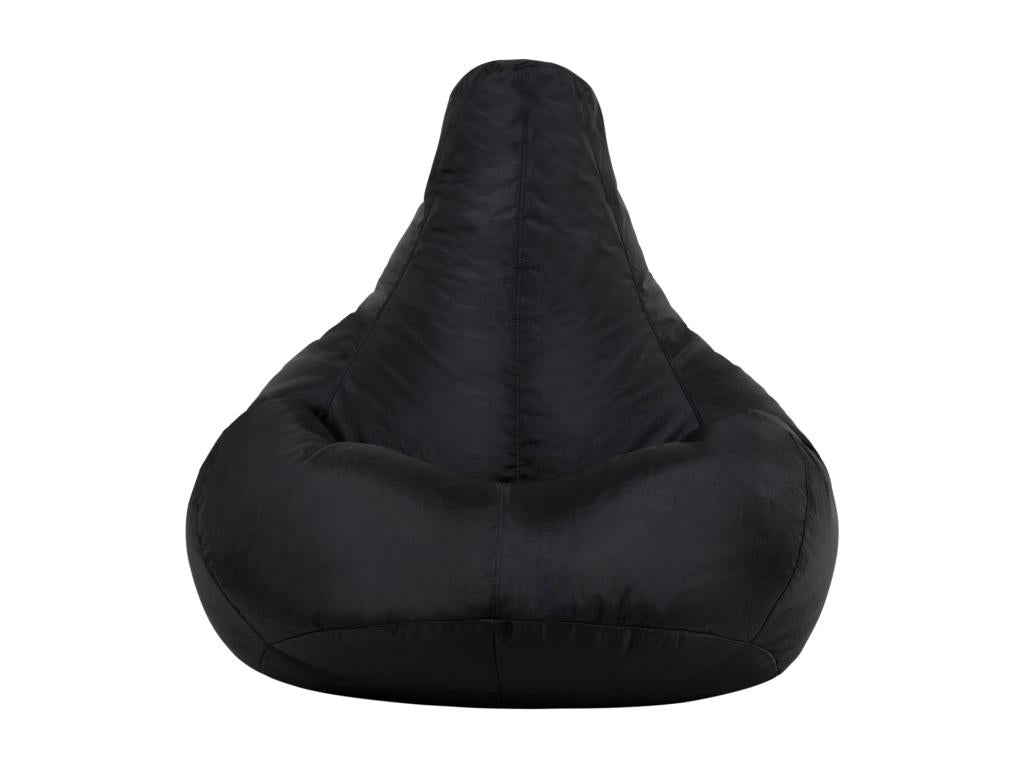 Adjustable pouf for indoor and outdoor use, black TYYG22418