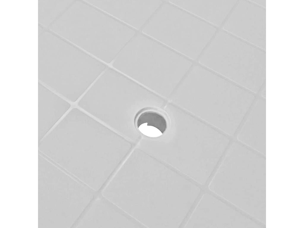 Rectangular garden table, outdoor dining table - Length 137 x Depth 85 x Height 72 cm WXVE93329