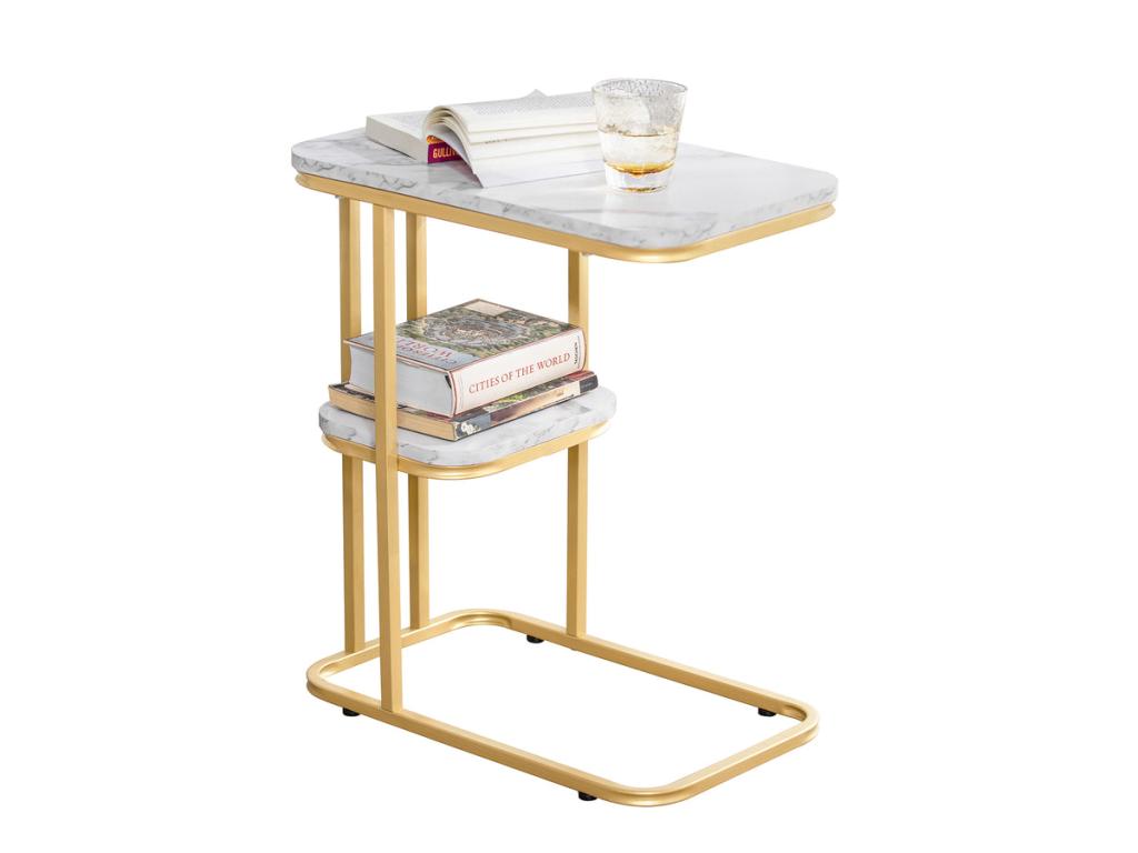 Modern Side Table, End Table, Coffee Table, Bedside Table, Effect Fbt110-g ITWG78864