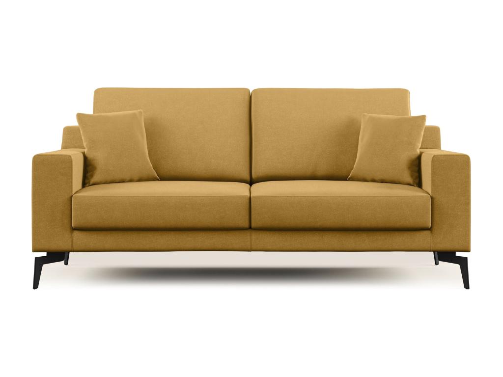 Domopure Modern Detachable Microfiber Sofa T11 166 cm Yellow PZYP86704